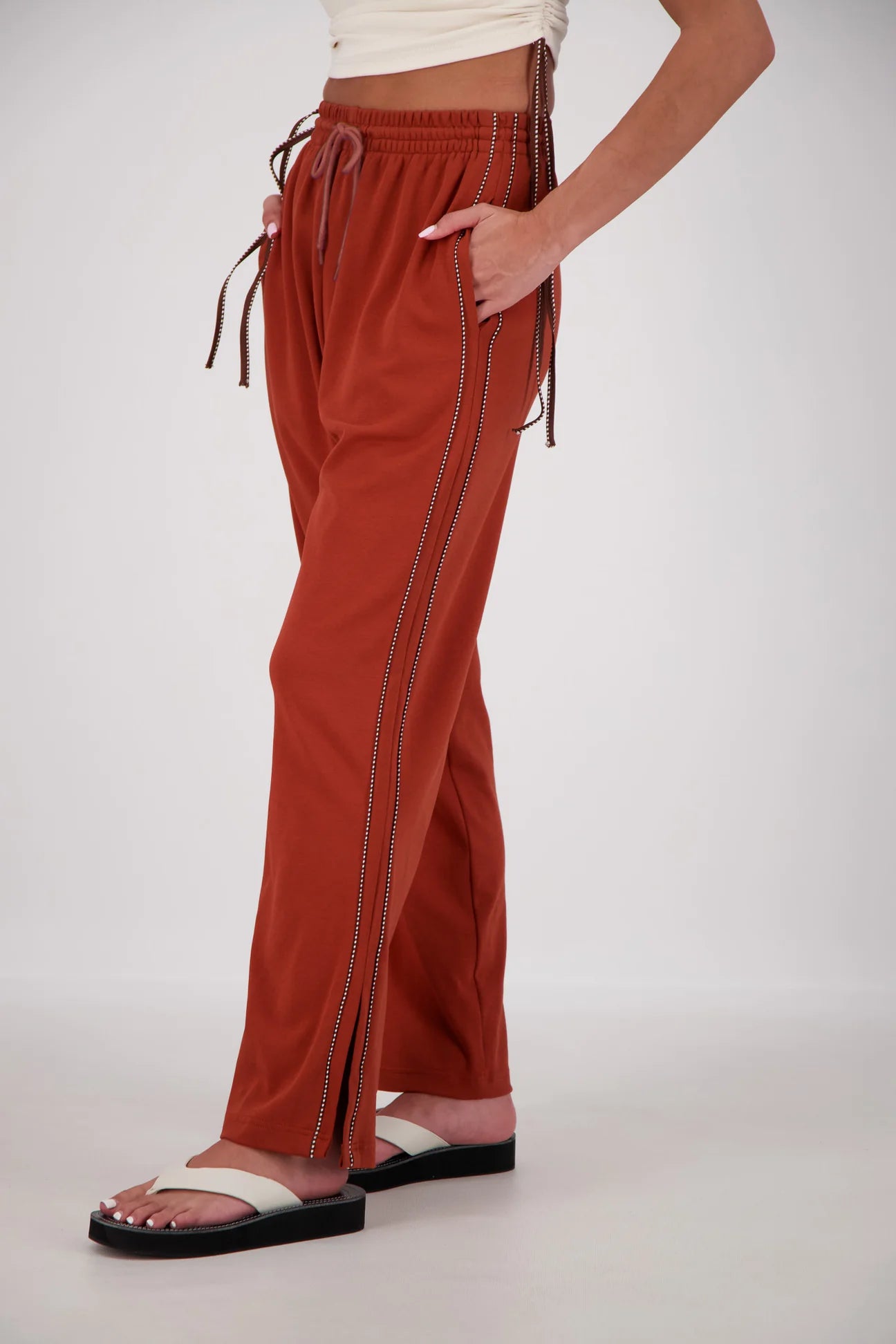 Manarola Trackpant - Tobacco