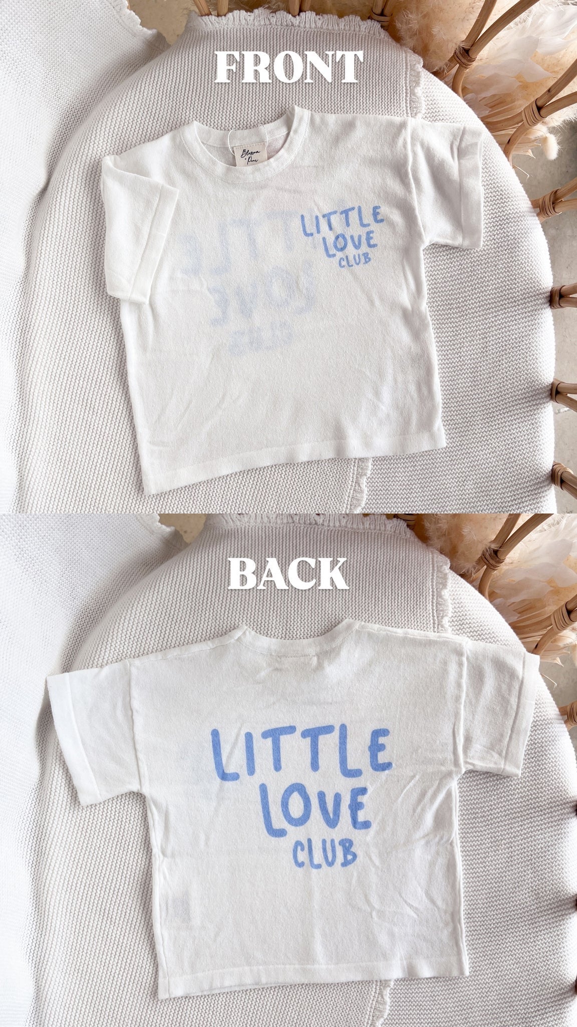 Little Love Club Tee - Blue