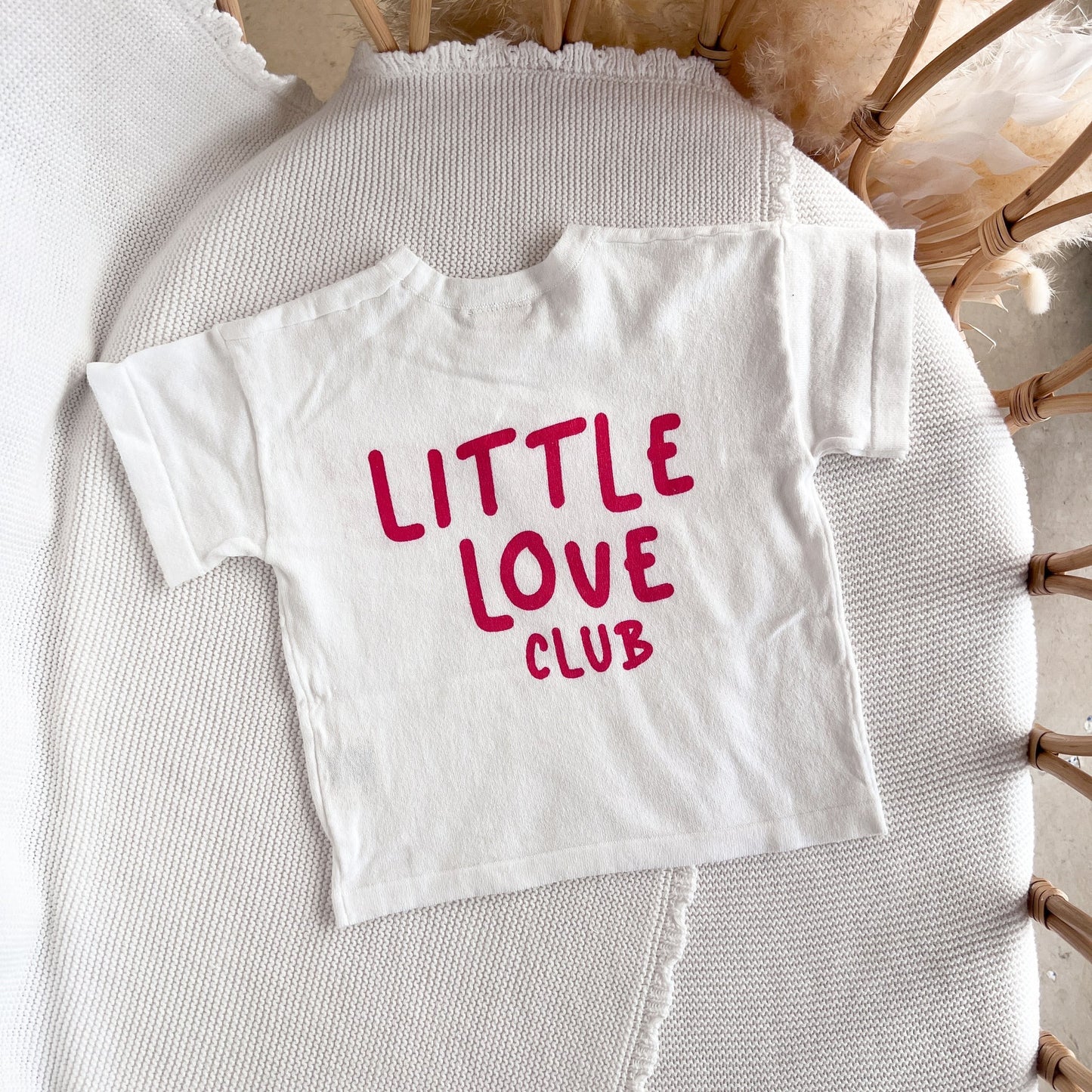 Little Love Club Tee - Red