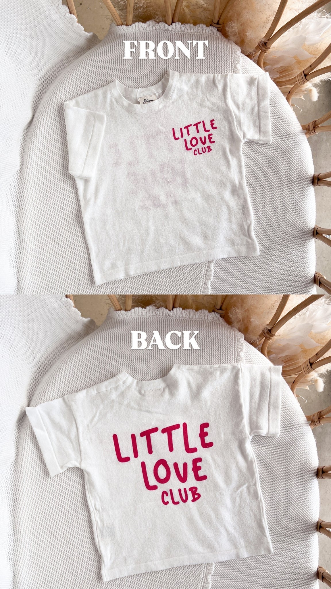 Little Love Club Tee - Red