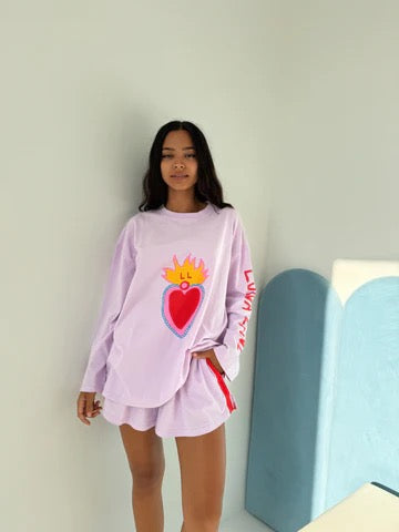 Hearts On Fire Long Sleeve