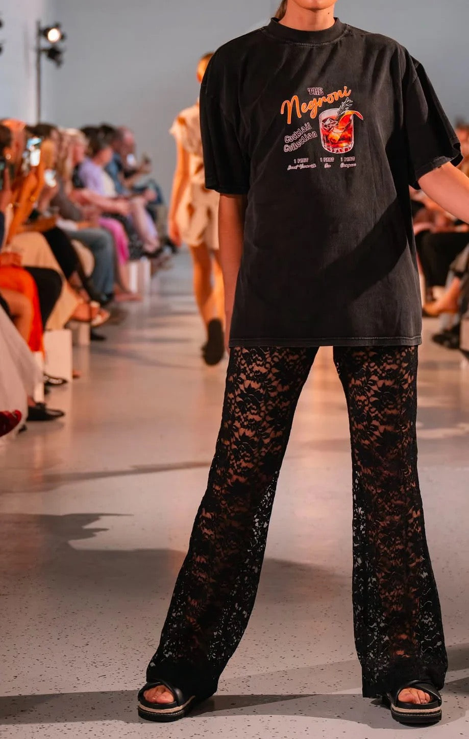Dolce Lace Pants - Black