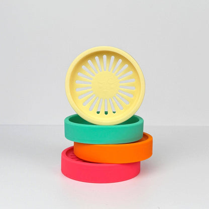 Silicone Shower Steamer Tray / Holder: Bright pink