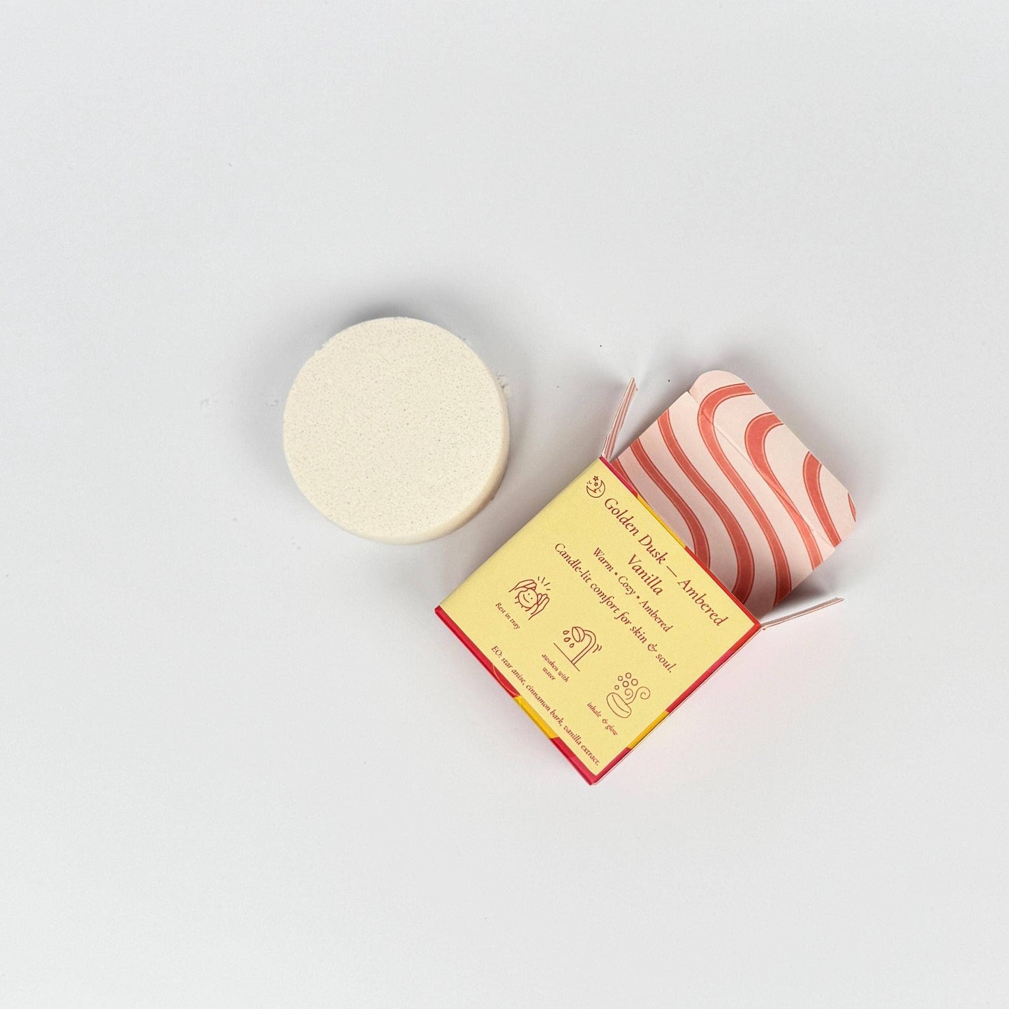 Aromatherapy Shower Steamer 2 oz - Golden dusk