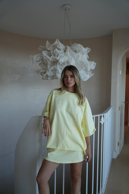 Mason Tee - Lemon (New Sizing)