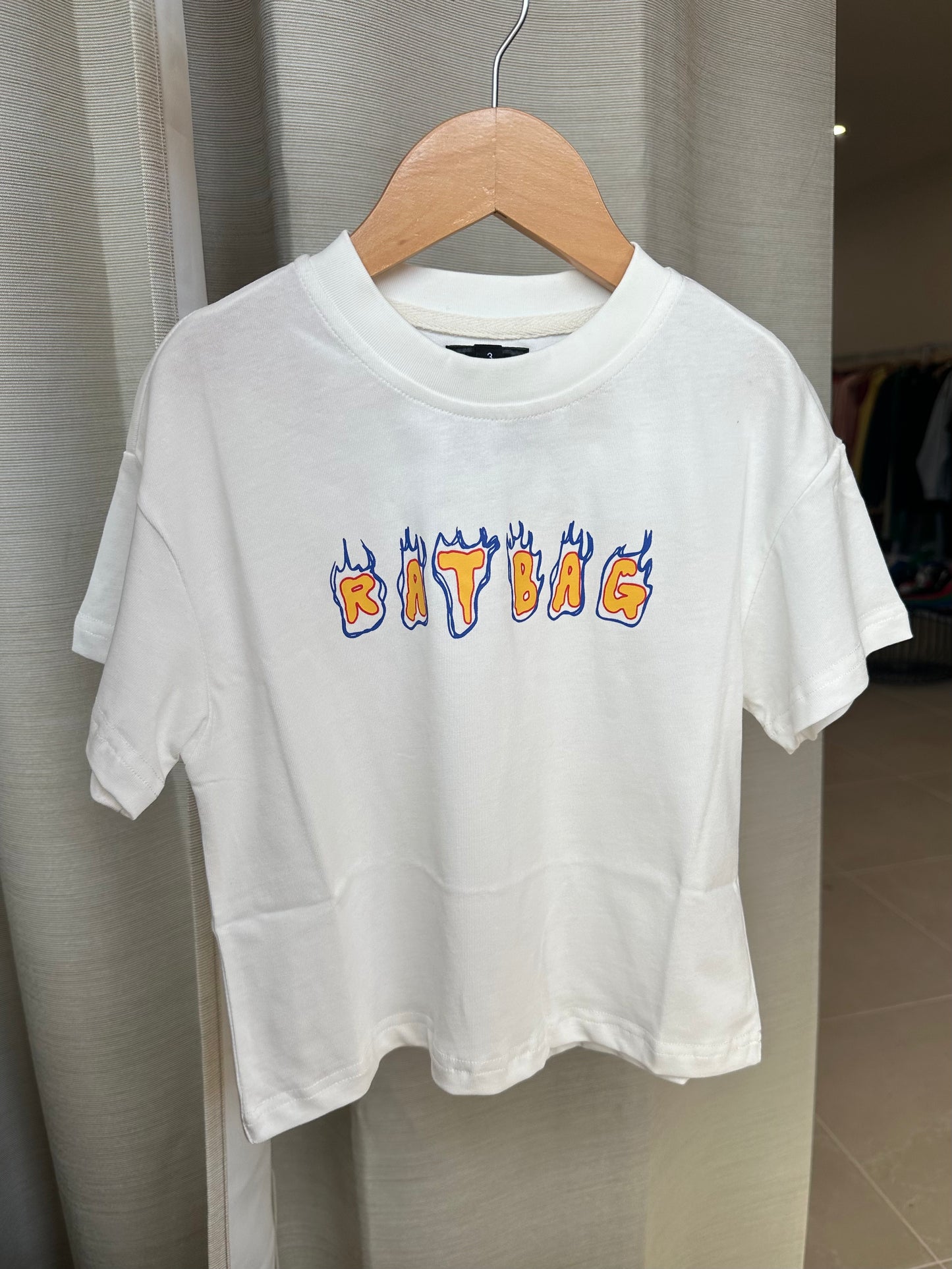 Ratbag Kids Tee - White
