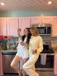 Lemon Floral Pajama Long Sleeve