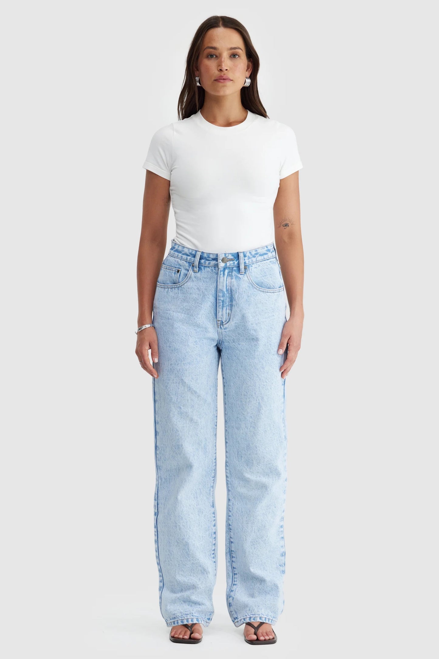 Willow Relaxed Jeans - Light Blue