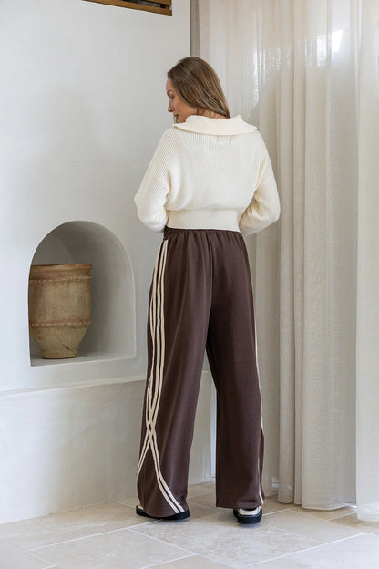 Parla Barrel Track Pant - Coco