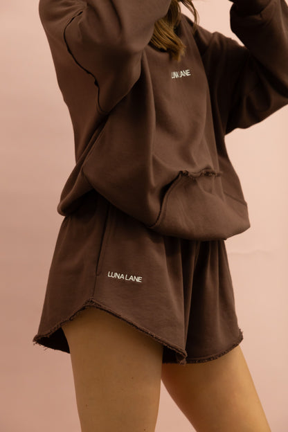 The Macy Shorts - Chocolate
