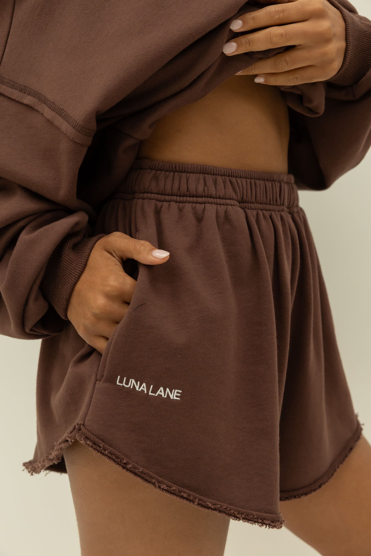 The Macy Shorts - Chocolate