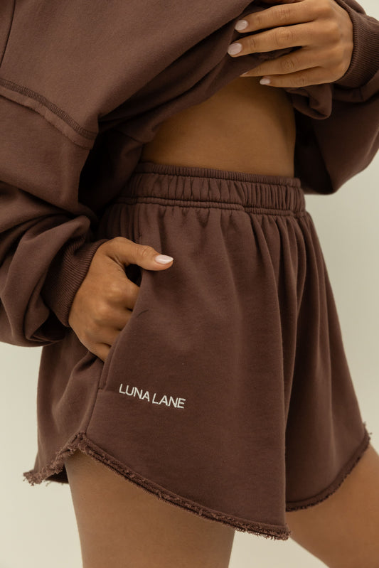 The Macy Shorts - Chocolate