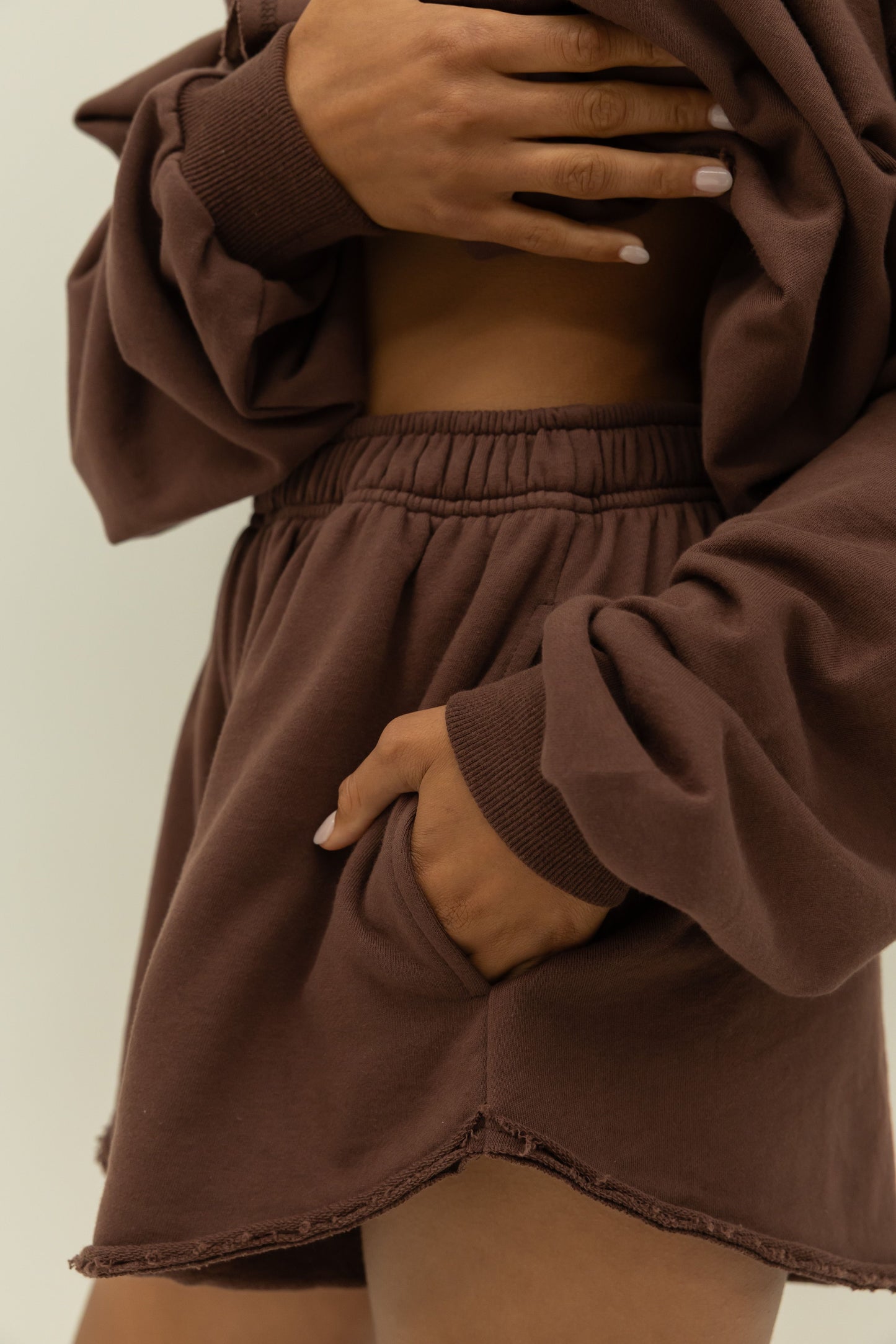 The Macy Shorts - Chocolate