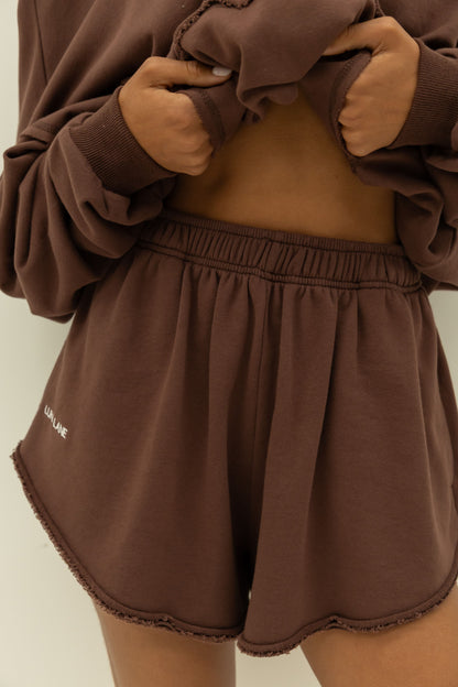 The Macy Shorts - Chocolate