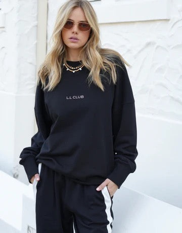 Max Crewneck - Black