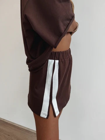 Maya Skirt - Chocolate
