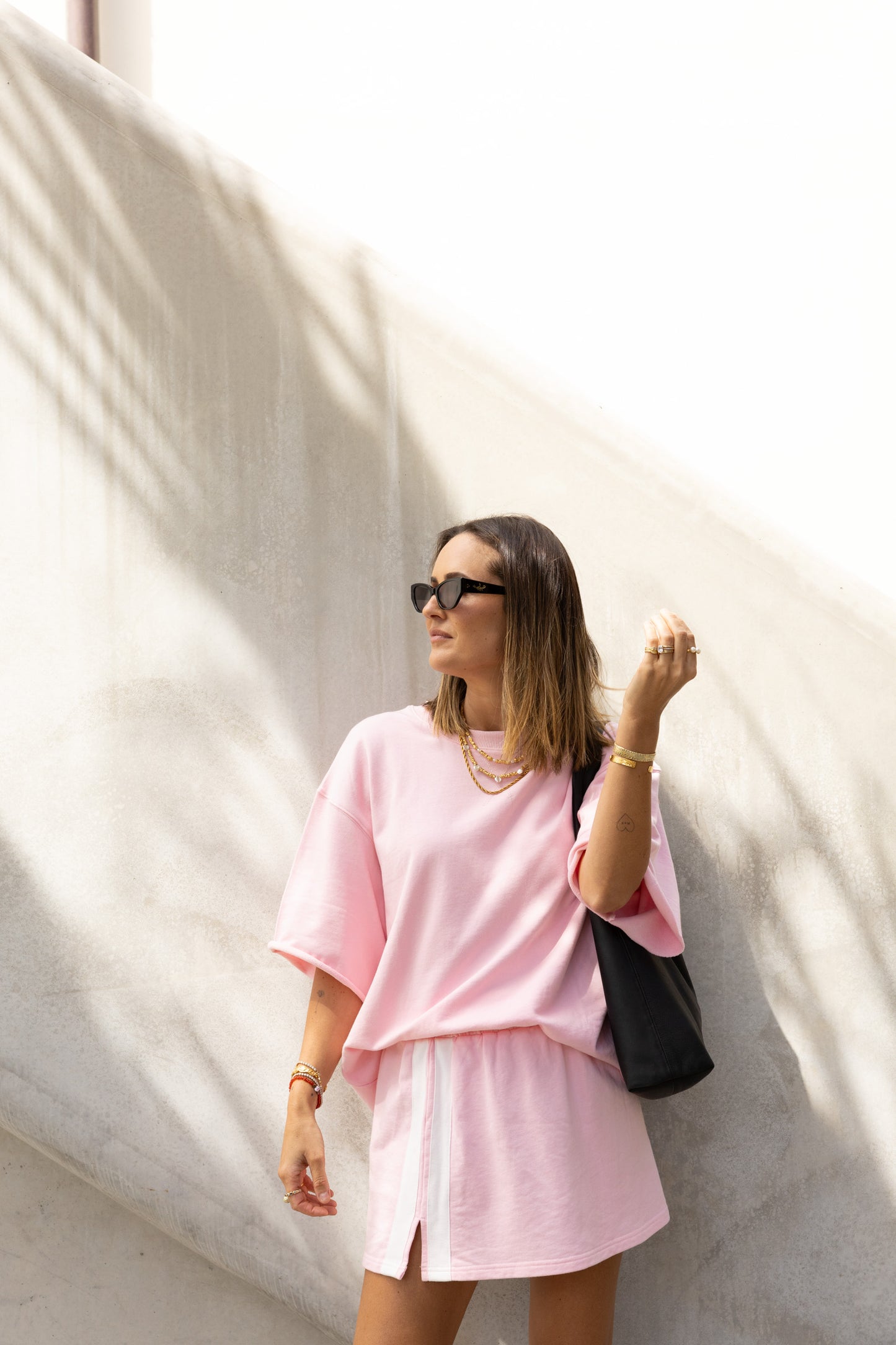Mason Tee - Pink (New Sizing)