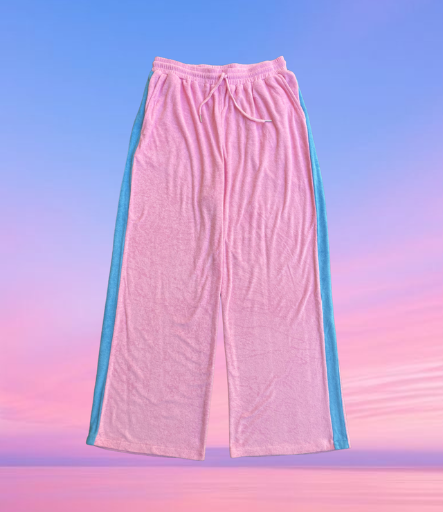 Lucky Day Terry Pant - Pink