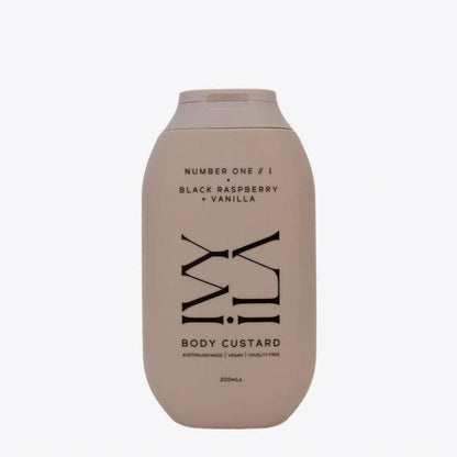 Black Raspberry & Vanilla Body Custard 200g