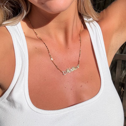 Mother Necklace 18k Gold Plated