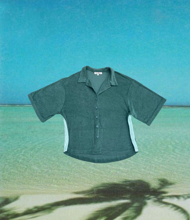 Lucky Day Terry Shirt - Jade